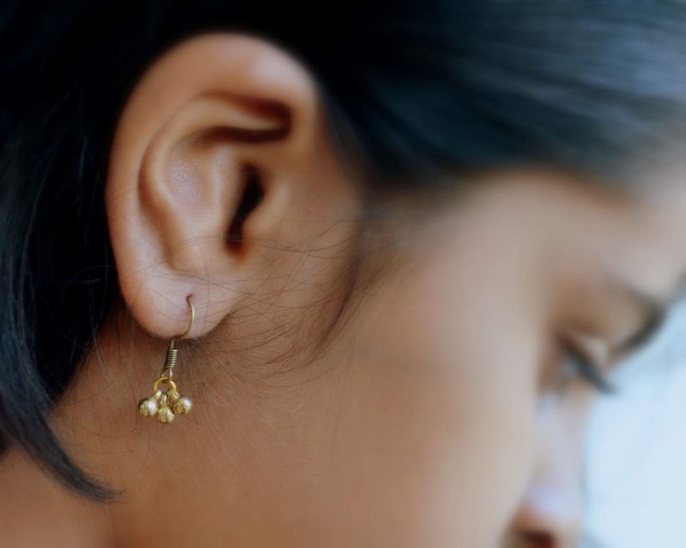 Amazon.com: Bell Orchid Flower Dangle Drop Hook Earrings for Women Girls  Pearl Crystal Threader Tassel Dangling Wedding Earring Studs Hoop Christmas  Jewelry Gifts: Clothing, Shoes & Jewelry
